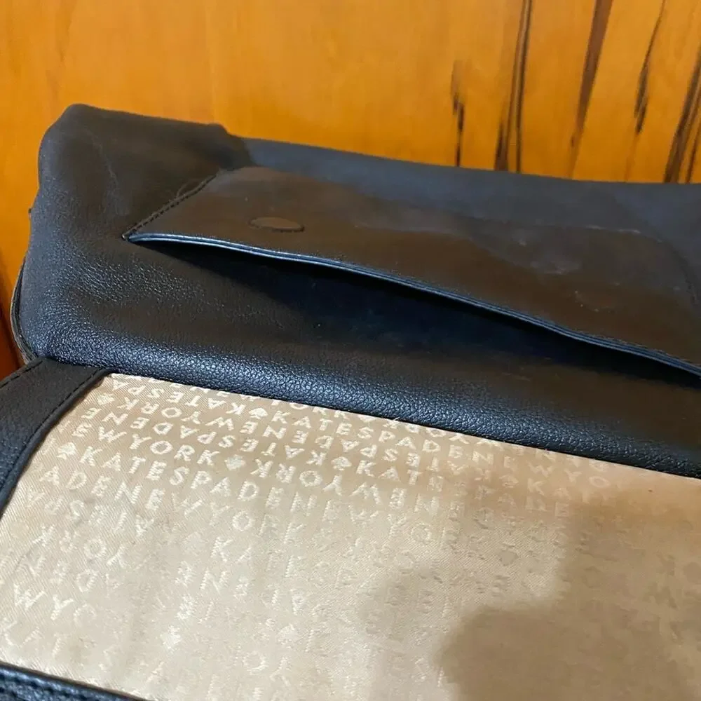 Kate Spade | Black Pebbled Leather Doctors Bag Satchel - Excellent condition!